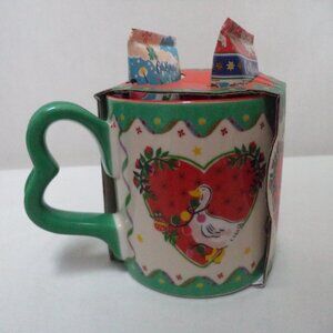 Cath Kidston Christmas Legends Ceramic Mug Cup Gift Set of 2 Hand Creams NEW NWT